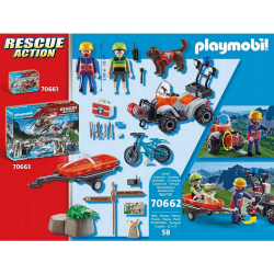 70662 PLAYMOBIL RATOWNIK GÓRSKI Z ROWERZYSTĄ