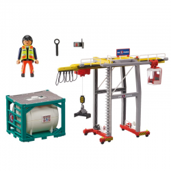 70770 PLAYMOBIL SUWNICA Z KONTENERAMI