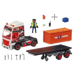 70771 PLAYMOBIL SAMOCHÓD CIĘŻAROWY Z PRZYCZEPĄ