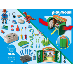 70507 PLAYMOBIL BADACZE DINOZAURÓW