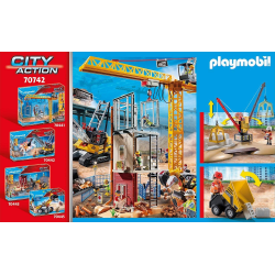 70742 PLAYMOBIL PLAC BUDOWY Z WYWROTKĄ