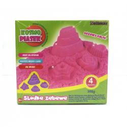 351573 KOSMO PIASEK KINETYCZNY RÓŻOWY 300G FOREMKI