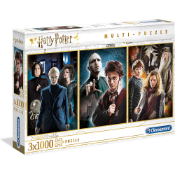 61884 CLEMENTONI PUZZLE HARRY POTTER 3 X 1000 EL
