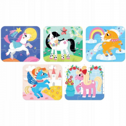 491170 CZUCZU PUZZLE UKŁADAM KONIKI