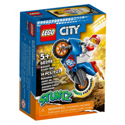 60298 LEGO CITY RAKIETOWY MOTOCYKL KASKADERSKI