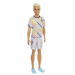 GRB90 LALKA BARBIE STYLOWY KEN FASHIOMISTAS