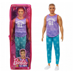 GRB89 LALKA BARBIE STYLOWY KEN FASHIOMISTAS