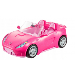 GVK05 LALKA BARBIE ZESTAW 3W1 AUTO SZAFA 2 LALKI