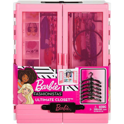 GBK11 BARBIE MODNA SZAFA NA UBRANIA GARDEROBA