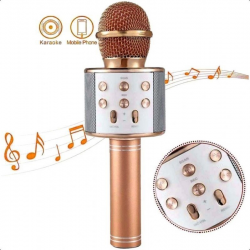 112198 MIKROFON Z NAGRYWANIEM USB RÓŻNE KOLORY KARAOKE