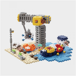 904176 MARIOINEX KLOCKI MINI WAFLE CITY 248 EL PORT