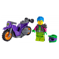 60296 LEGO CITY WHEELIE NA MOTOCYKLU KASKADERSKIM