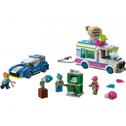60314 LEGO CITY POLICYJNY POŚCIG ZA FURGONETKĄ Z LODAMI