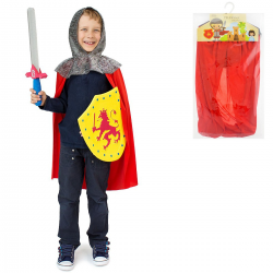 638834 STRÓJ PRZEBRANIE DLA DZIECI KOSTIUM RYCERZ