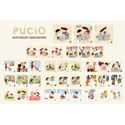 77249 PUCIO HISTORYJKI OBRAZKOWE ZABAWA EDUKACYJNA