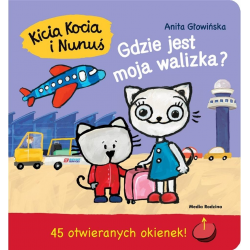 650327 KSIĄŻECZKA KICIA KOCIA I NUNUŚ GDZIE JEST MOJA WALIZKA?