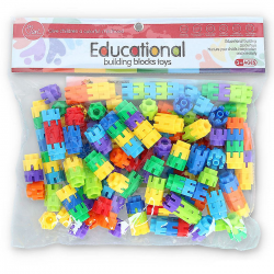 442242 KLOCKI MAŁYCH GENIUSZY 3D ŚRUBKI 175 EL