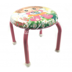 422244 KRZESEŁKO DZIECIĘCE TABORET METALOWY 4 KOLORY