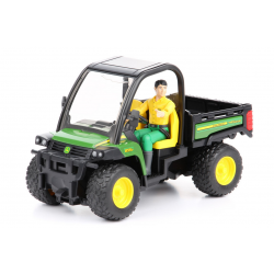 02490 BRUDER WYWROTKA JOHN DEERE GATOR Z KIEROWCĄ