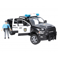 02505 BRUDER SAMOCHÓD POLICYJNY PICK-UP + FIGURKA