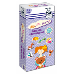 887271 EDGARD ZAGADKI OBRAZKOWE HIP HIP HURRA 2-3 LAT
