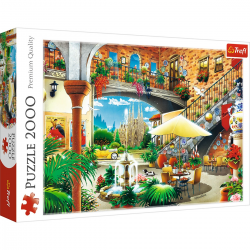 27105 TREFL PUZZLE WIDOK NA BARCELONE 2000 ELEMENTÓW