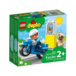 10967 LEGO DUPLO MOTOCYKL POLICYJNY