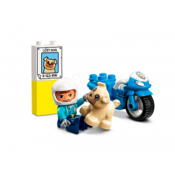 10967 LEGO DUPLO MOTOCYKL POLICYJNY