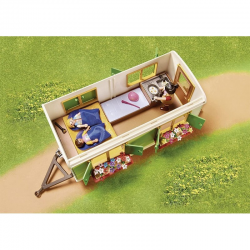 70510 PLAYMOBIL KEMPING Z KUCYKAMI I PRZYCZEPĄ