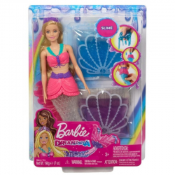 GKT75 LALKA BARBIE SYRENKA SLIME DREAMTOPIA