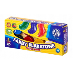 20065 FARBY PLAKATOWE ASTRA 8 KOLORÓW