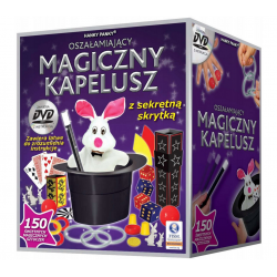 046045 MAGICZNY KAPELUSZ KRÓLICZEK MAGIK SZTUCZKI