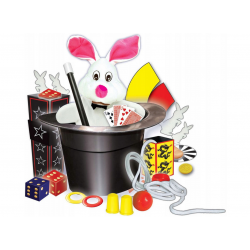 046045 MAGICZNY KAPELUSZ KRÓLICZEK MAGIK SZTUCZKI