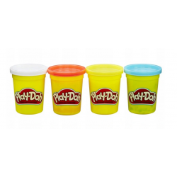 B6508 PLAY DOH CIASTOLINA TUBA TUBKI 4 SZT.