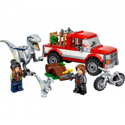 76946 LEGO JURASSIC WORLD SCWYTANIE WELOCIRAPTORÓW BLUE I BETY