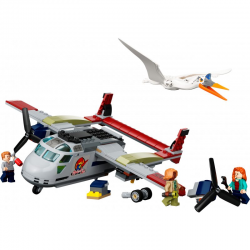 76947 LEGO JURASSIC WORLD KECALKOATL ZASADZKA Z SAMOLOTEM