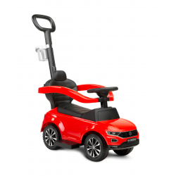 388649 SAMOCHÓD JEŹDZIK T-ROC Z RĄCZKĄ CZERWONY