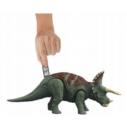 HDX34 DINOZAUR JURASSIC WORLD TRICERATOPS Z DŹWIĘKIEM