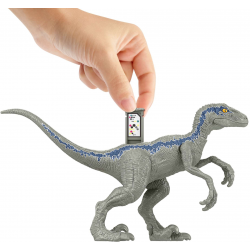 GWD01 DINOZAUR JURASSIC WORLD VELOCIRAPTOR BLUE