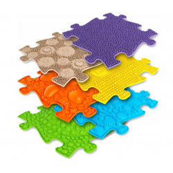 040047 ORTOPEDYCZNA MATA SENSORYCZNA PUZZLE 6 EL