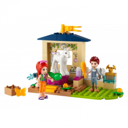41696 LEGO FRIENDS KĄPIEL DLA KUCYKÓW W STAJNI