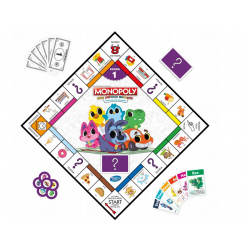 F4436 GRA MOJE PIERWSZE MONOPOLY HASBRO