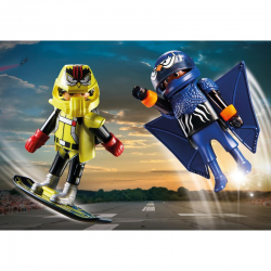 70824 PLAYMOBIL DUO PACK KASKADERZY POWIETRZNI