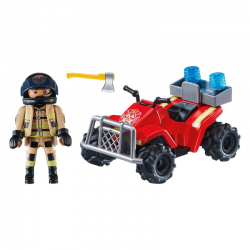 71090 PLAYMOBIL POŻARNICZY SPEED QUAD