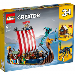 31132 LEGO CREATOR 3W1 STATEK WIKINGÓW I WĄŻ Z MIDGARDU