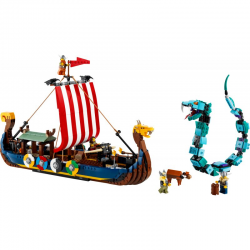 31132 LEGO CREATOR 3W1 STATEK WIKINGÓW I WĄŻ Z MIDGARDU