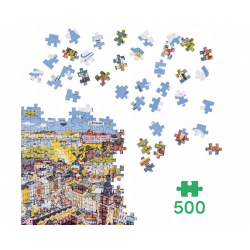 491897 CZUCZU PUZZLE PUZZLOVE MIASTO KRAKÓW 500 EL