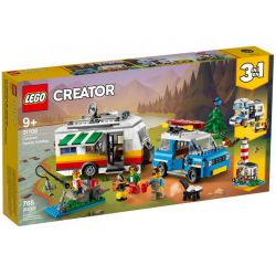 31108 LEGO CREATOR 3W1 WAKACYJNY KEMPING Z RODZINĄ