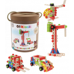 61508 TREFL DREWNIANE O! KLOCKI KONSTRUKCYJNE 95 EL