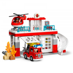 10970 LEGO DUPLO REMIZA STRAŻACKA I HELIKOPTER